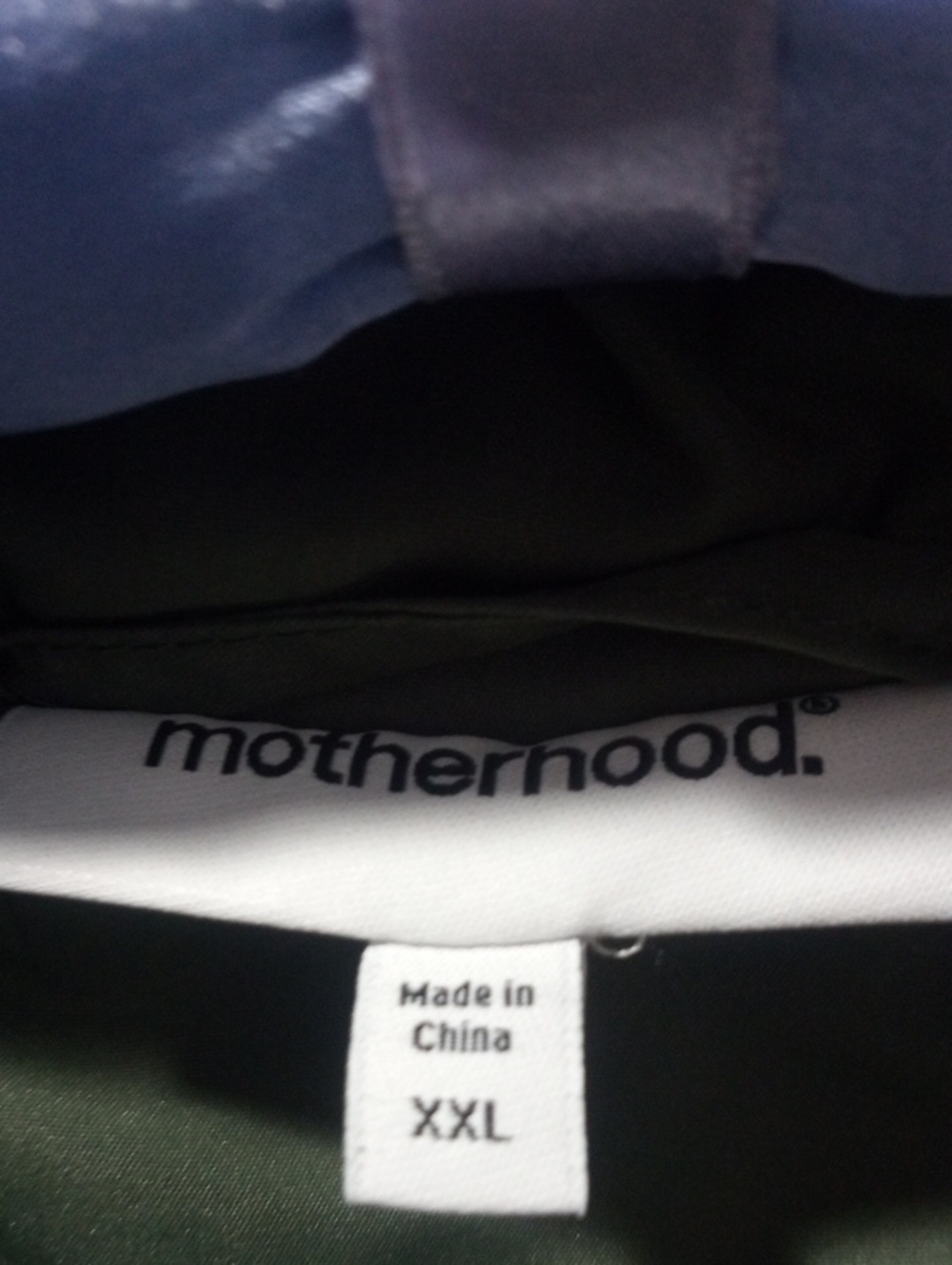 MOTHERHOOD OLIVE PUFFER VEST - Picture 7 of 10